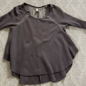 Free People Lace back Swing shirt - XS